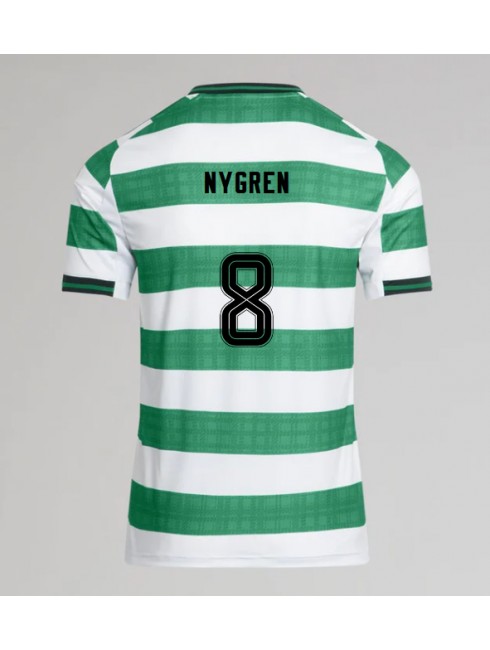 Celtic Benjamin Nygren #8 Replika Hemmakläder 2025-26 Kortärmad Celtic Benjamin Nygren #8 Replika Hemmakläder 2025-26 Kortärmad